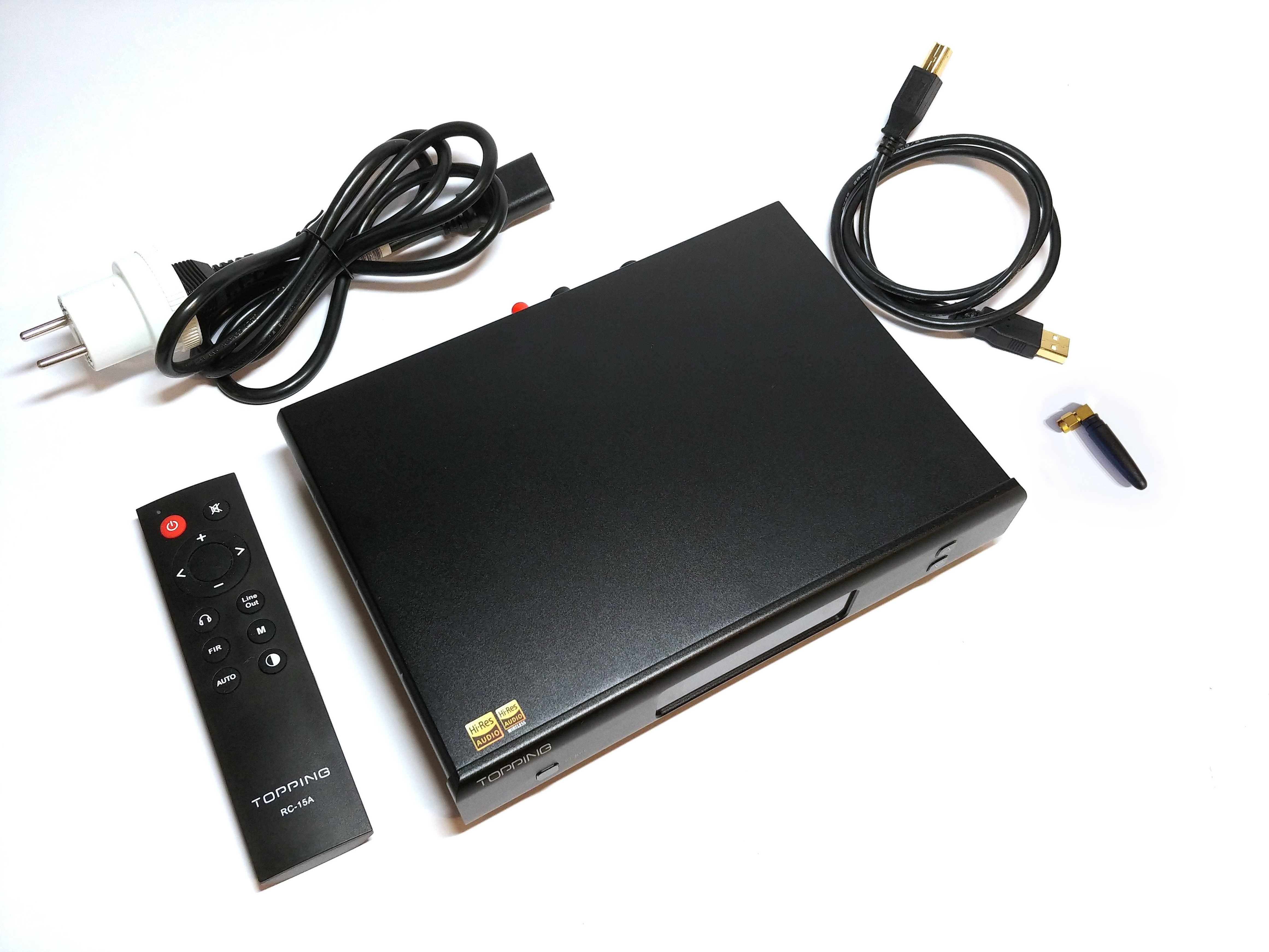Topping D90LE - еталонний ЦАП на ES9038Pro LDAC XMOS DSD1024 32/768