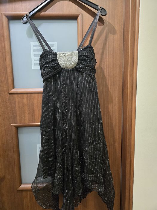 Sukienka sylwestrowa czarna M