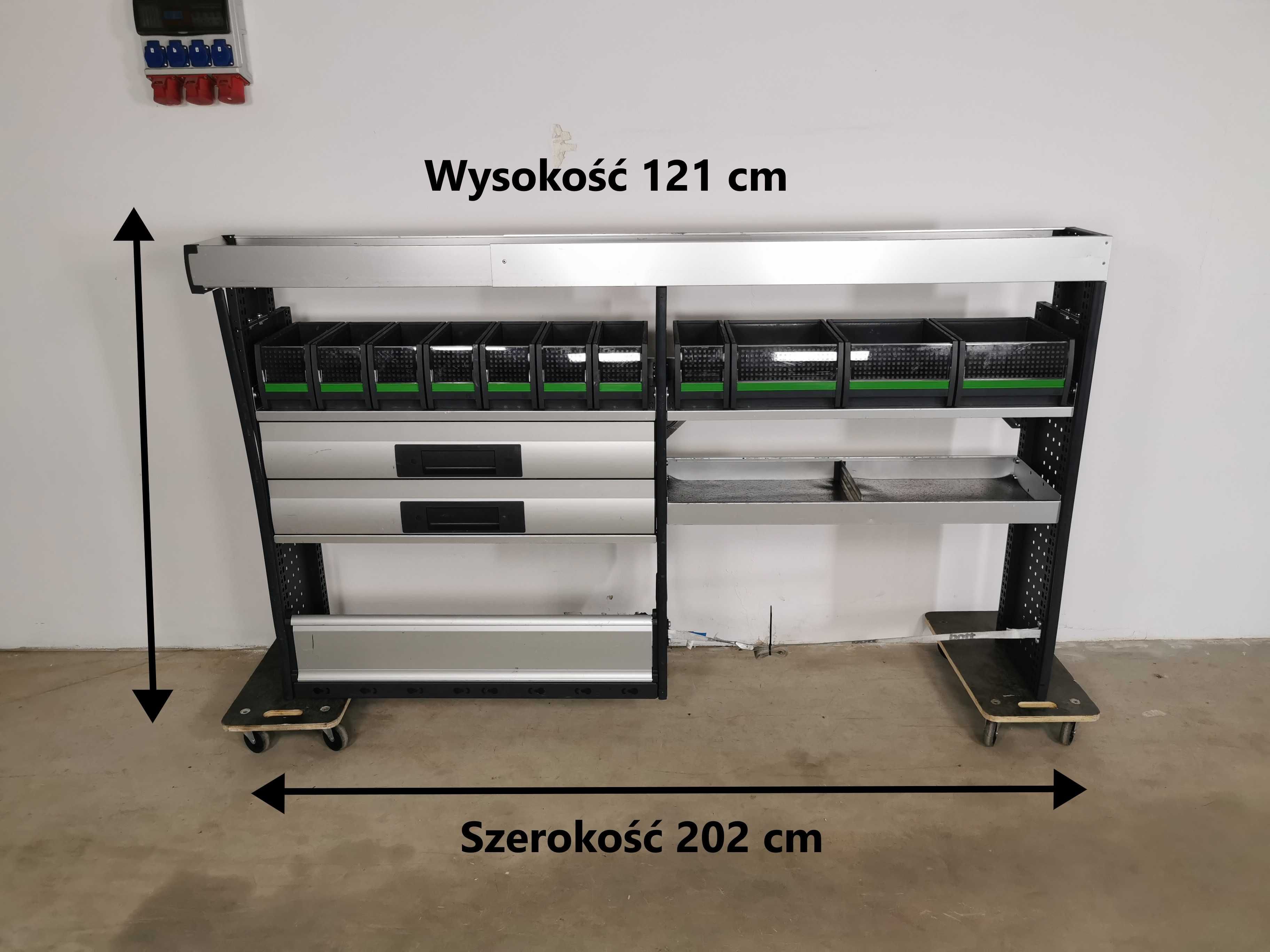 Zabudowa serwisowa warsztatowa Trafic VIVARO PRIMASTAR TRANSIT CUSTOM