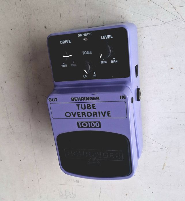 Pedal Behringer Tube Overdrive
