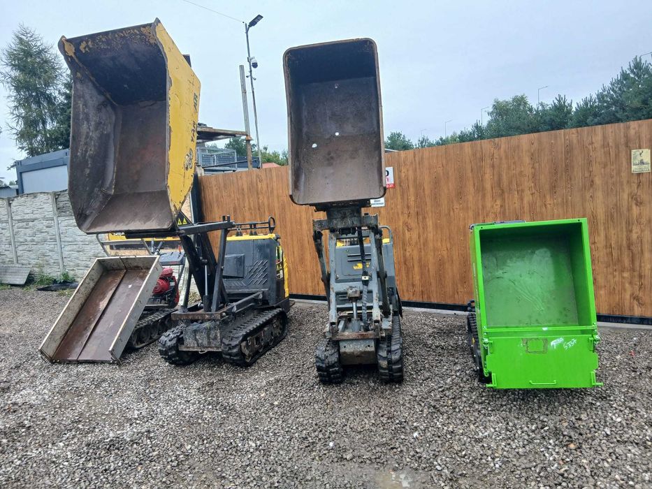 Wynajem ładowarki miniładowarki wozidło taczka spalinowa udźwig 500 kg