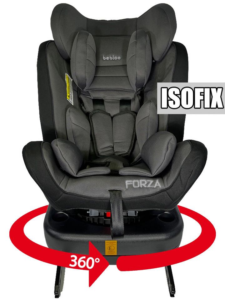 Fotelik samochodowy ISOFIX 360 FORZA GREY