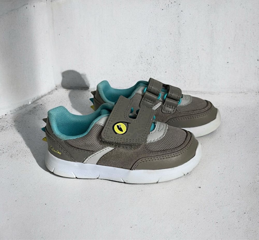 шкіряні кеди, кросівки Clarks для хлопчика