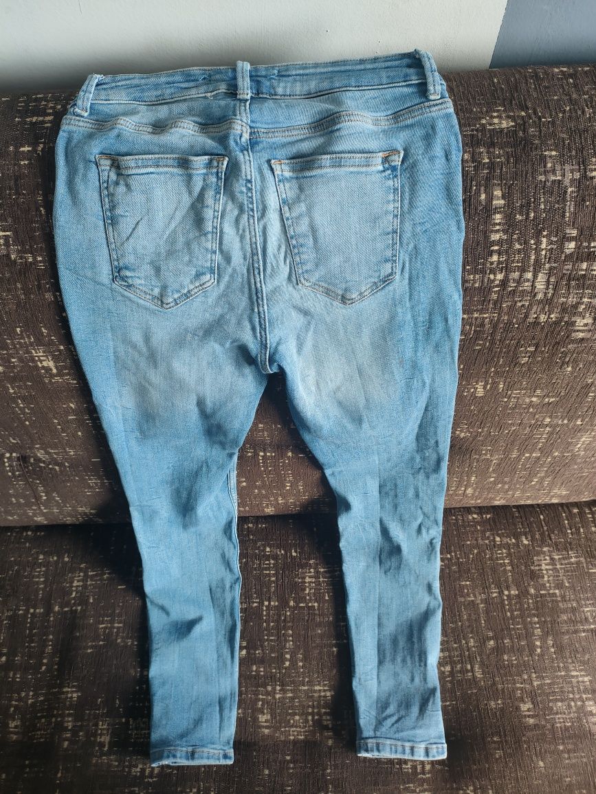 Spodnie jeansowe rurki rozm., 34 XS Reserved Denim
