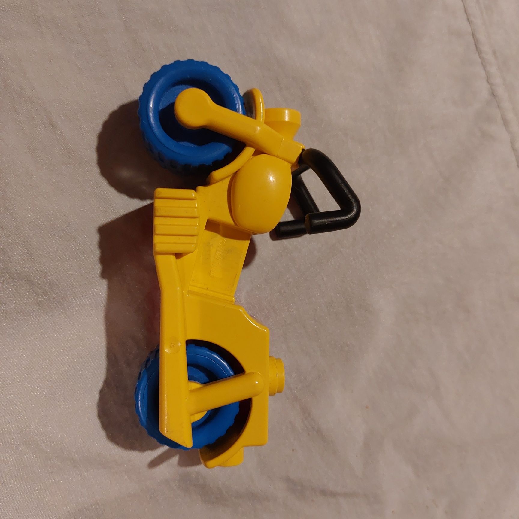 Klocki Lego Duplo motocykl żółto czerwony unikat