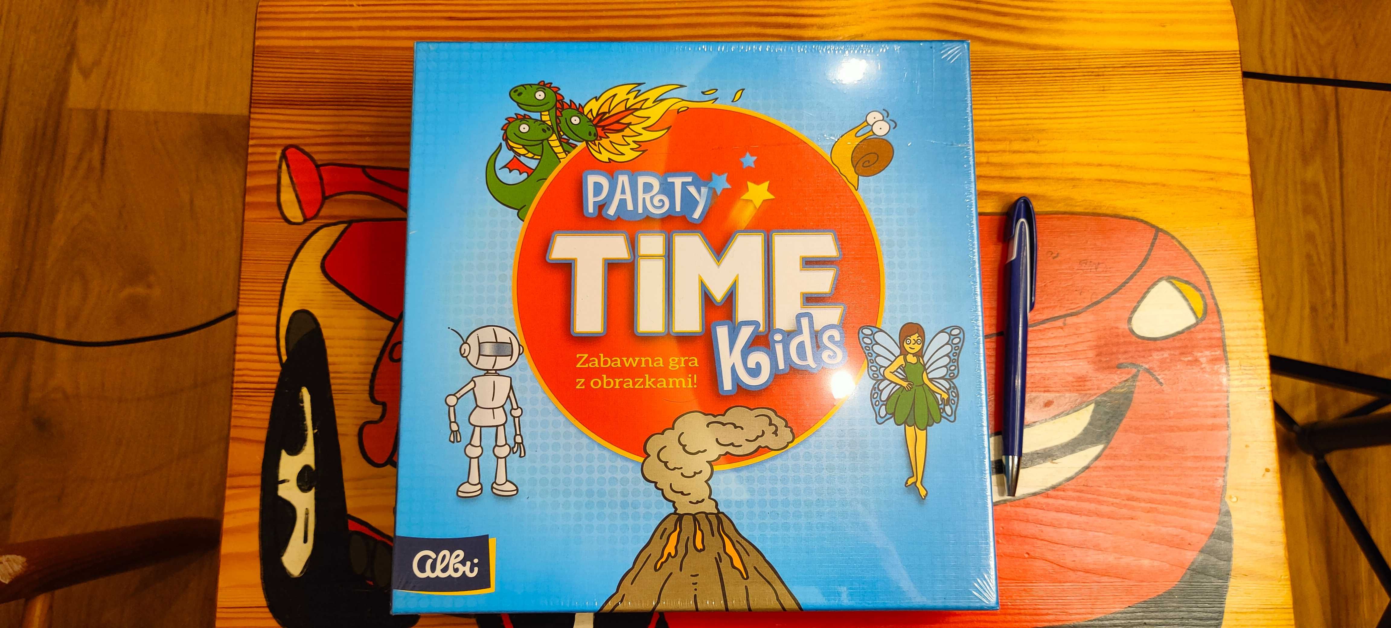 Gra planszowa dla dzieci "Party time kids" - nowa, w folii