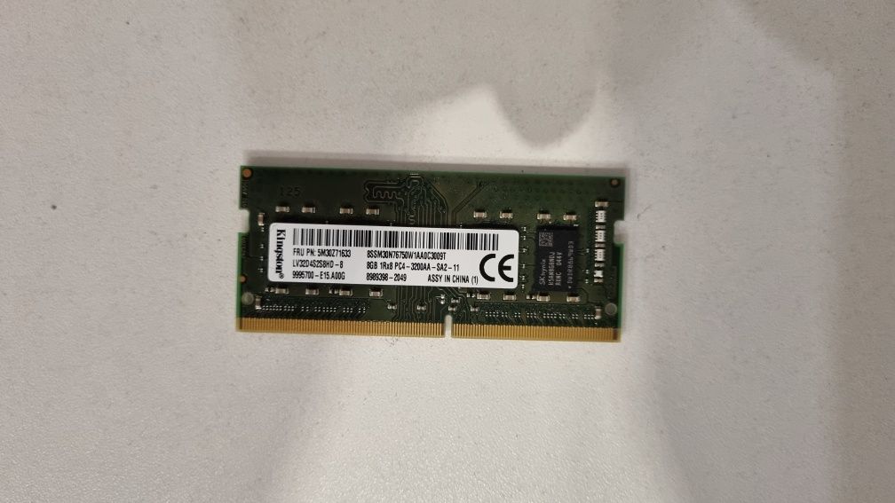 Pamięć RAM kingston DDR4 3200 Mhz 8 GB