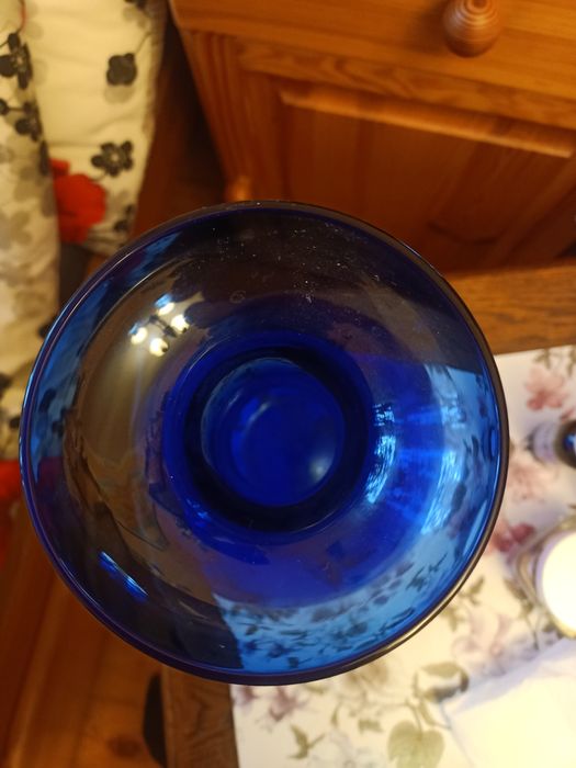 Wysoki wazon 30 cm szkło