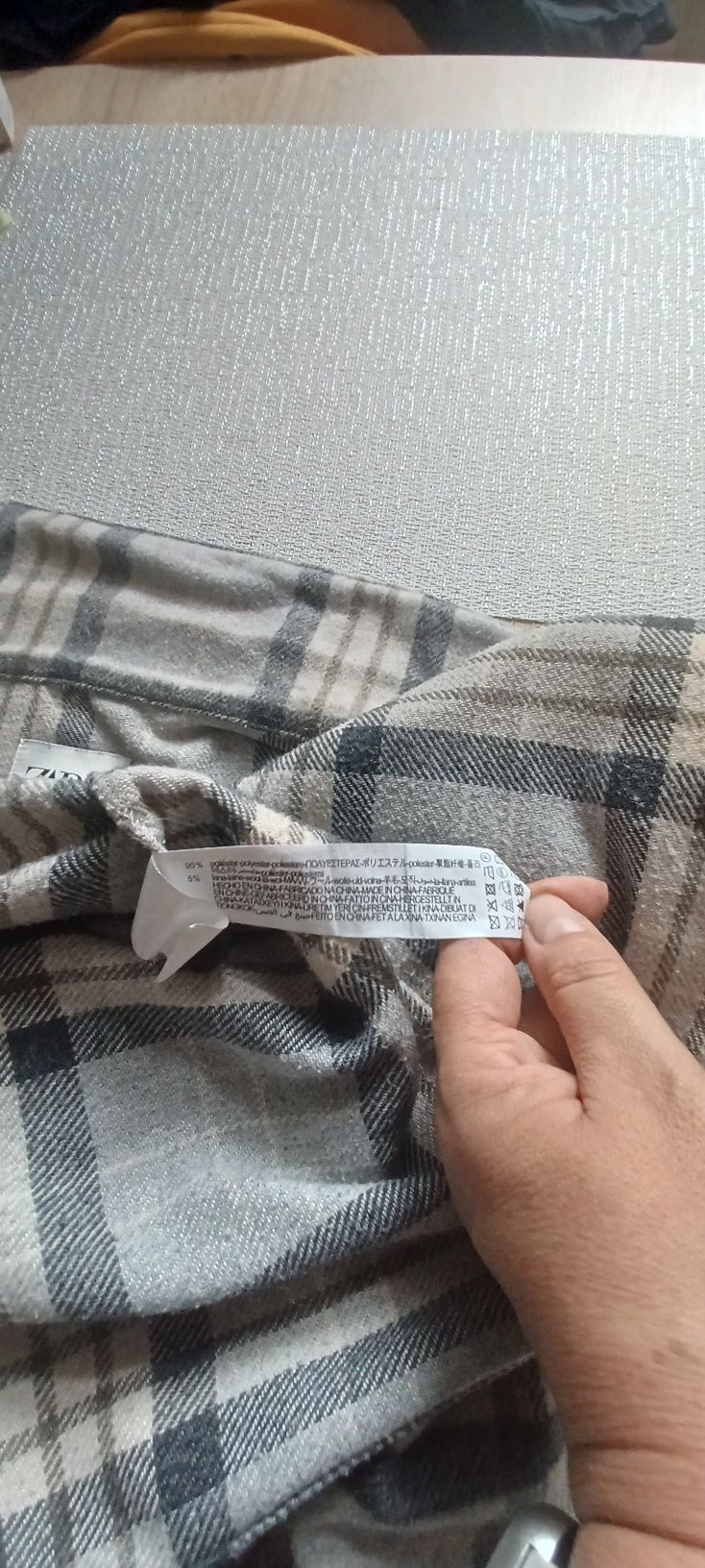 Damska koszula wierzchnia marki Zara