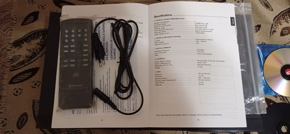 CD програвач Sherwood CD-3020C/R