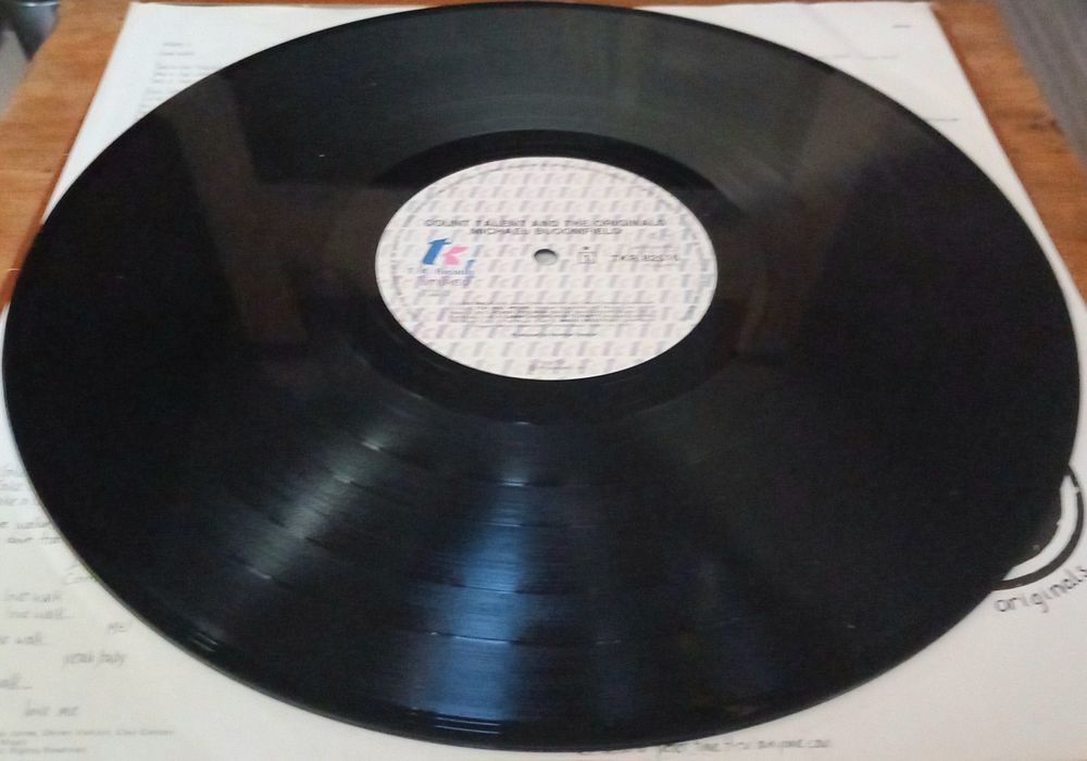Michael Bloomfield Count Talent And The Originals LP Winyl Gat 197 rez