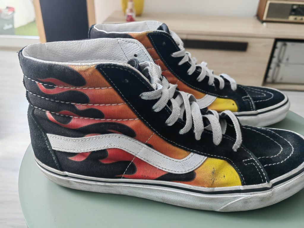 Buty vans wysokie za kasę 42,5 vansy