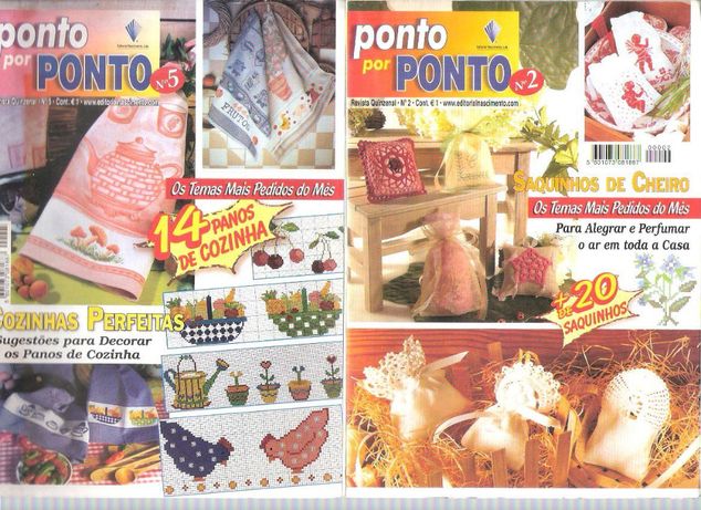 Revistas "Ponto por Ponto" Editorial Nascimento