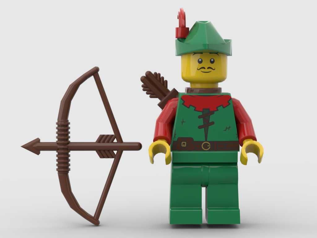 LEGO 10305 Forestman z łukiem cas571 Zamek Rycerz