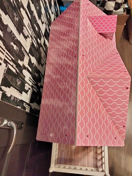 Duży drewniany domek dla lalek XXL