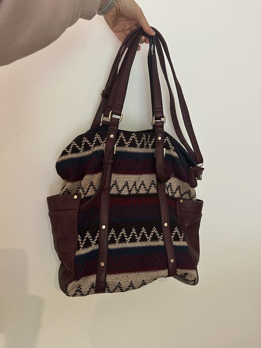 Torba shopperka sweterkowa