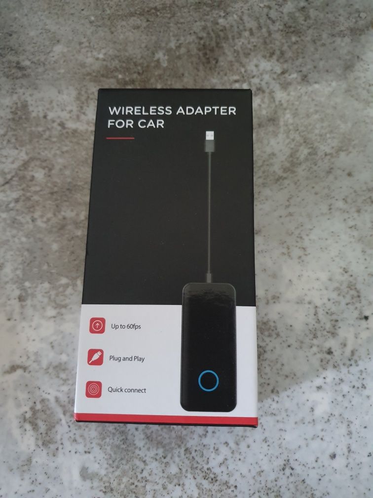 Podofo Bezprzewodowy adapter Carplay 2023 do iOS, StilUpgrade,
