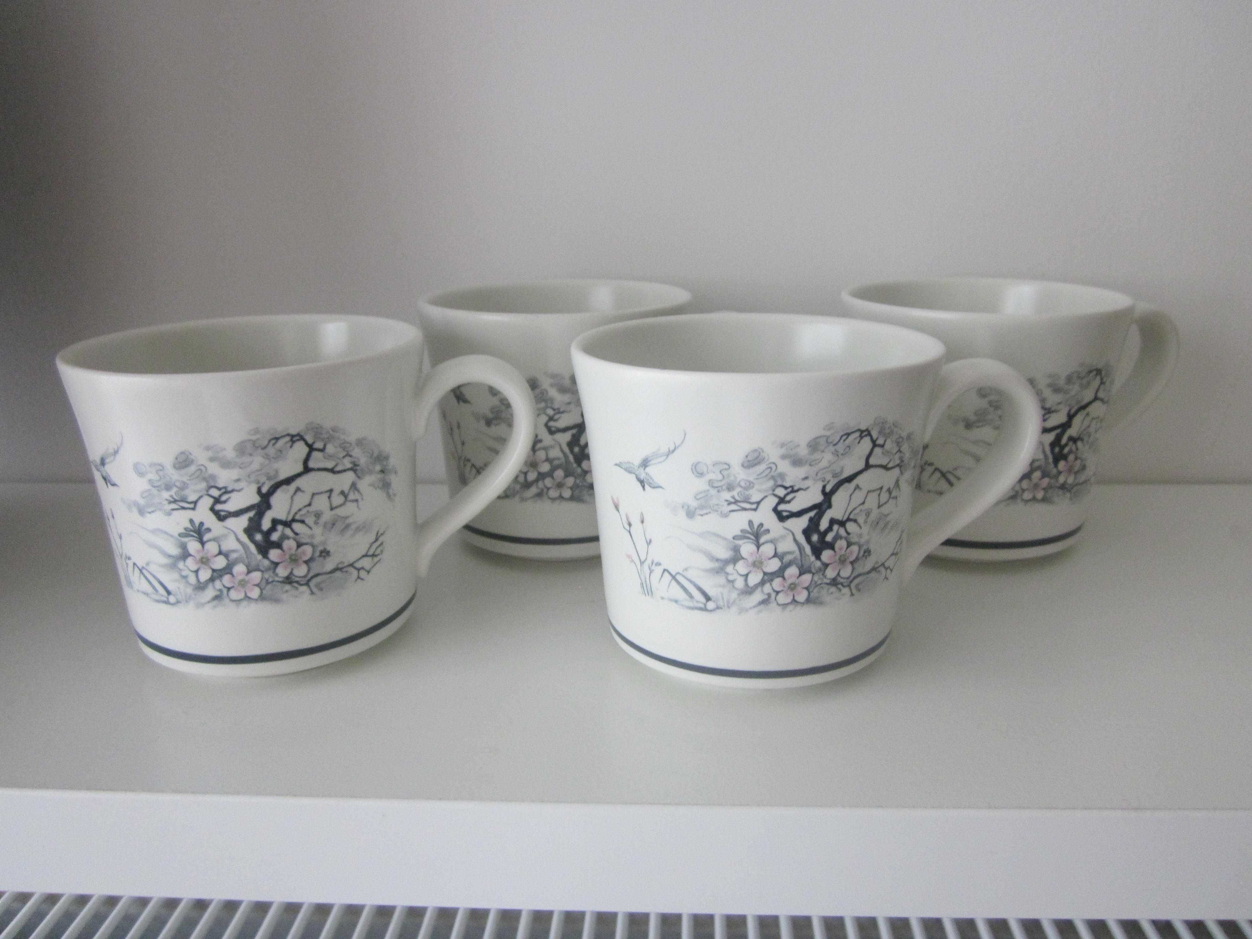 Kubki do kawy /herbaty/Royal Doulton Asian Dawn vintage 4 szt