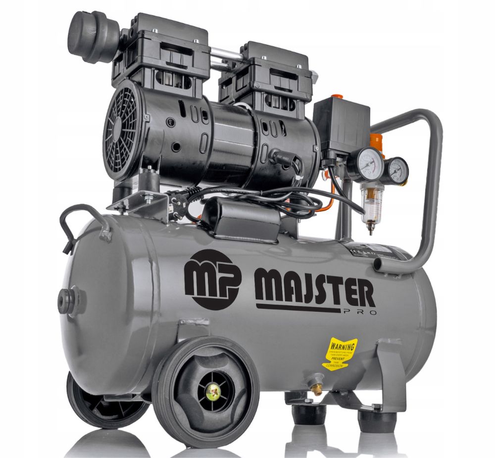 Kompresor bezolejowy 24l 60db