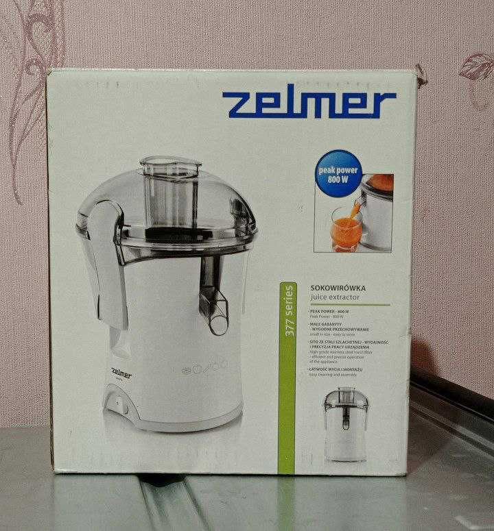 Продам новую соковижималку Zelmer 377