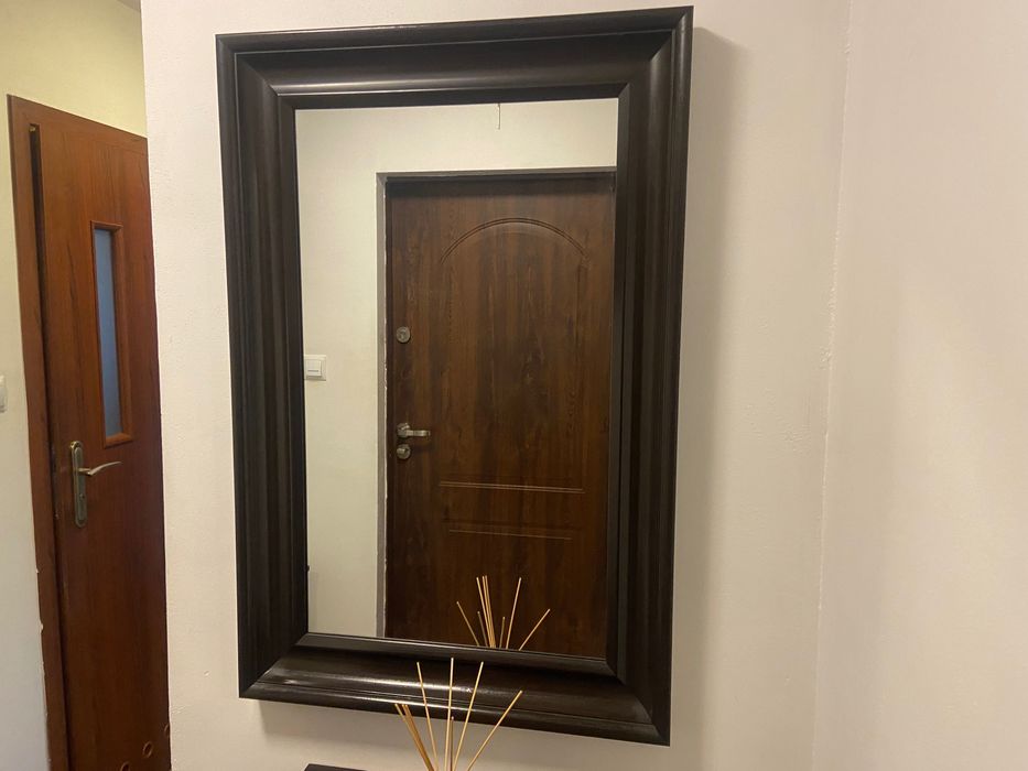 Zestaw do przedpokoju (lustro, wieszak, szafla , siedzisko)