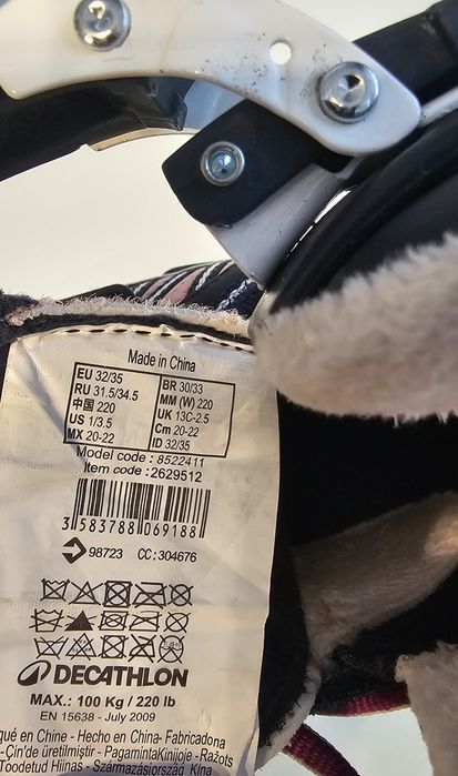 Łyżwy dziecięce rozmiar 32-35