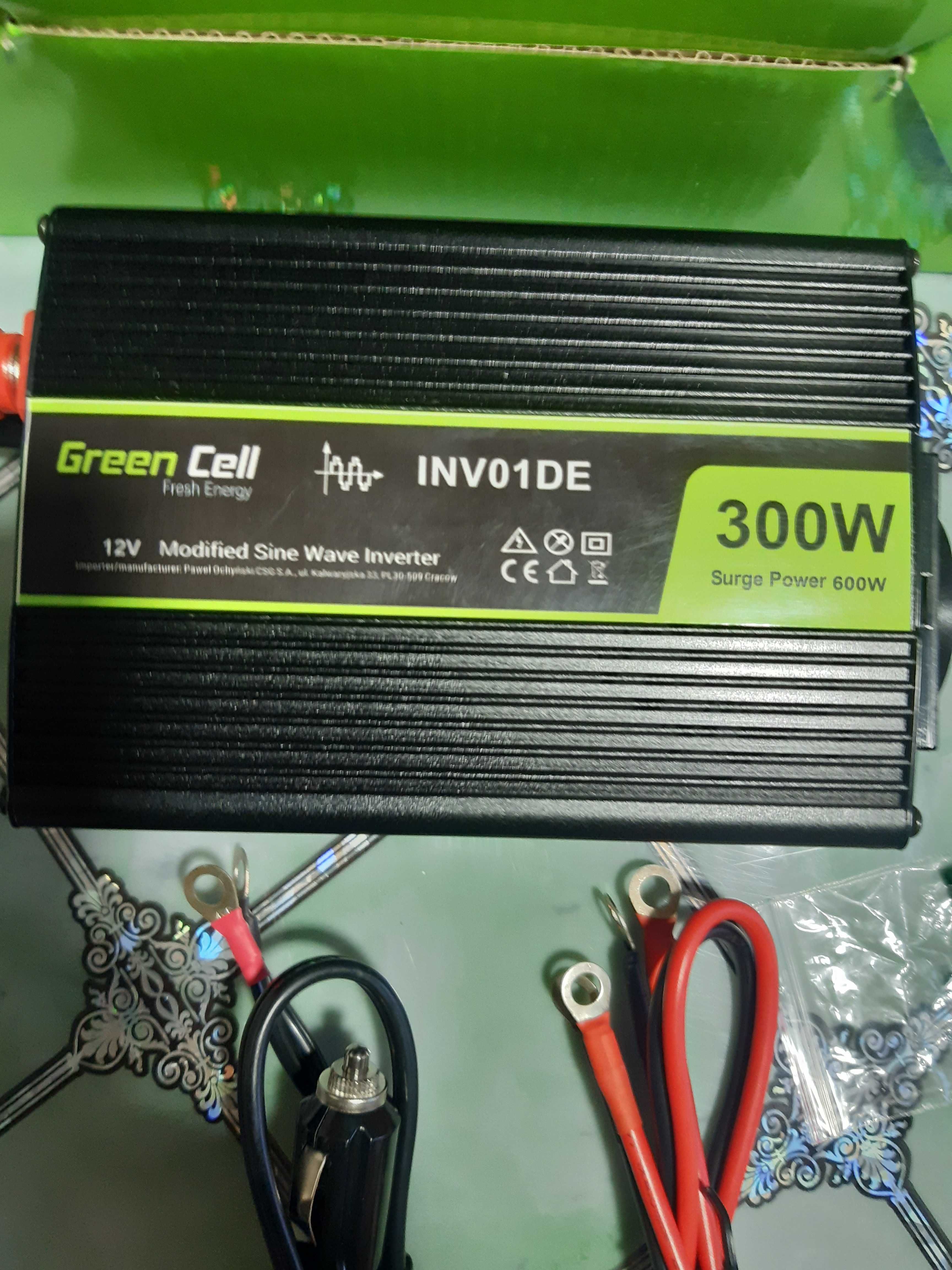 Інвентр Green Cell перетворювач напруги 12/220.300-600W