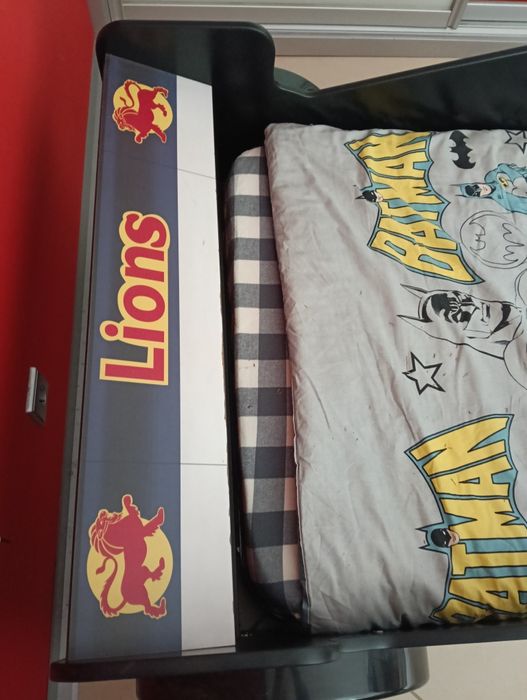 Cama lions tamanho solteiro