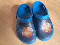 Kapcie sandały r.30/31 wewnątrz 21cm Disney auta3 crocs