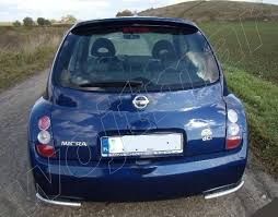 NISSAN MICRA II K12 spoiler daszek tuning