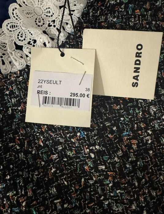 Твідова сукня Sandro нова з бирками