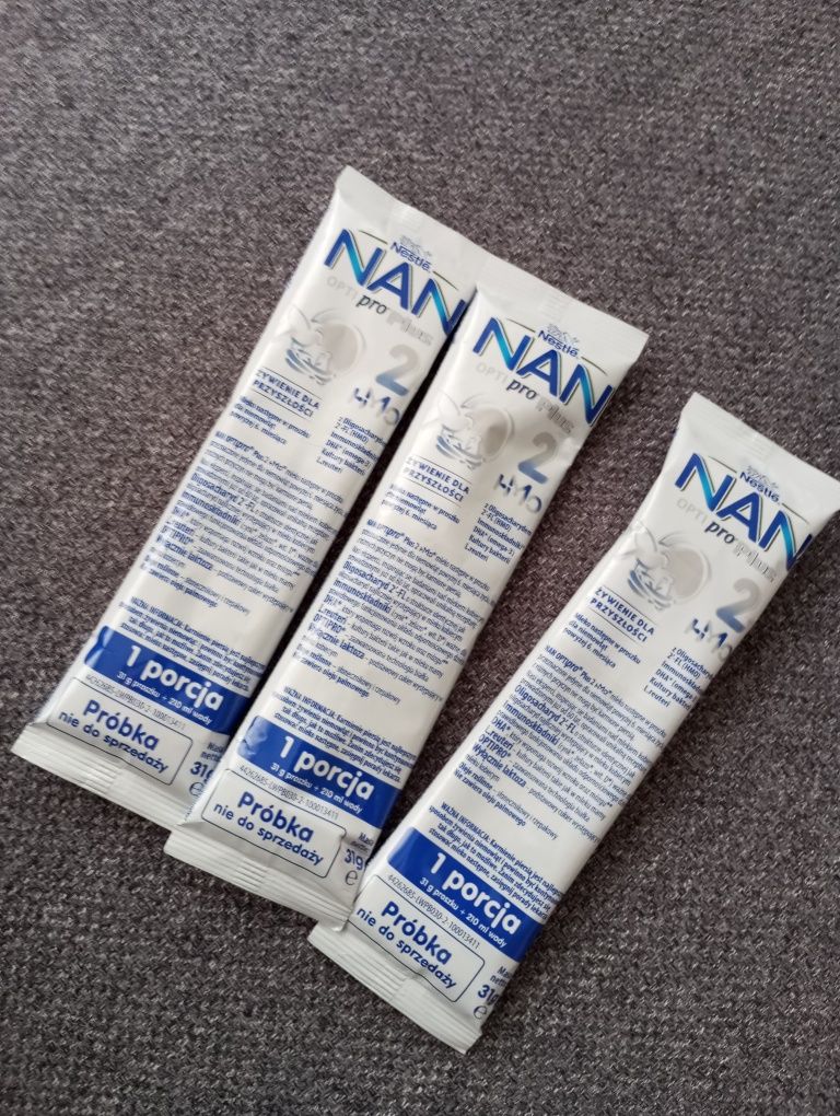 Próbki mleka NAN optipro plus 2