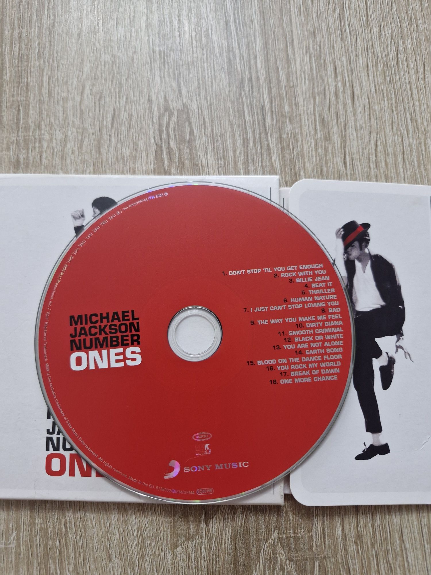 Michael Jackson Number Ones CD