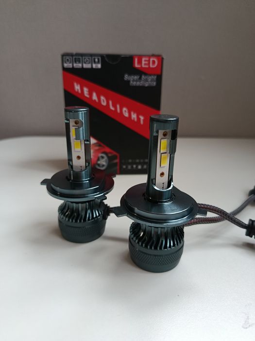 Лед H1, H3, H4, H7, H8, H9, H11, HB3, HB4 360° 2 шт