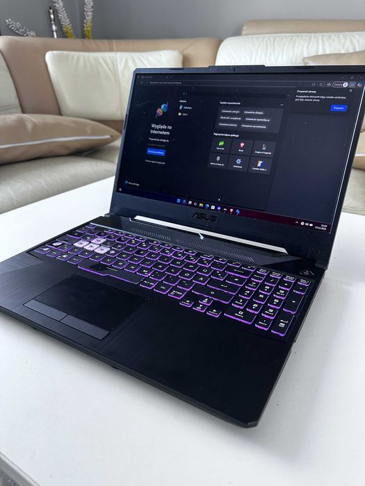 Laptop Gamingowy ASUS TUF GAMING F15 RTX 3060/i7-11800H/1000GB SSD M2