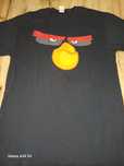 Koszulka na krótki rękaw t-shirt M angry birds czarna