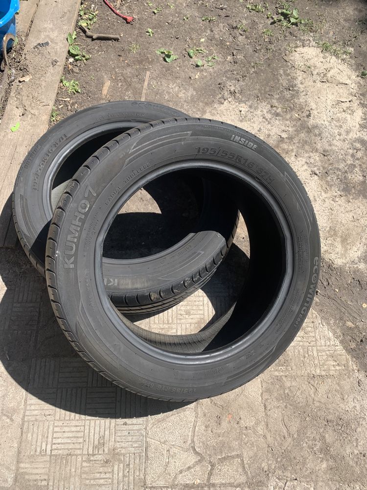 Резина 195/55 r16 kumho