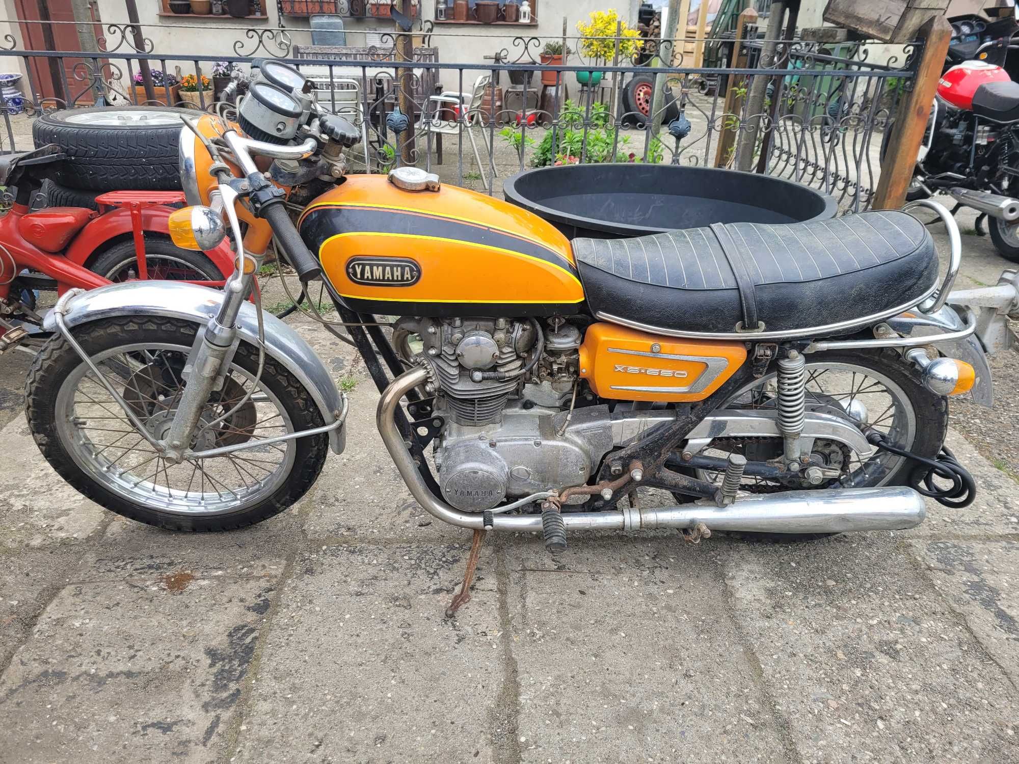 Yamaha XS650 rok  1976