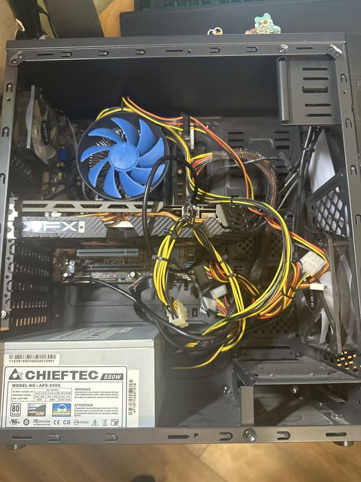 Компютер або комплектуючі для нього rx580 8gb(XFX)  intel core i7 2600