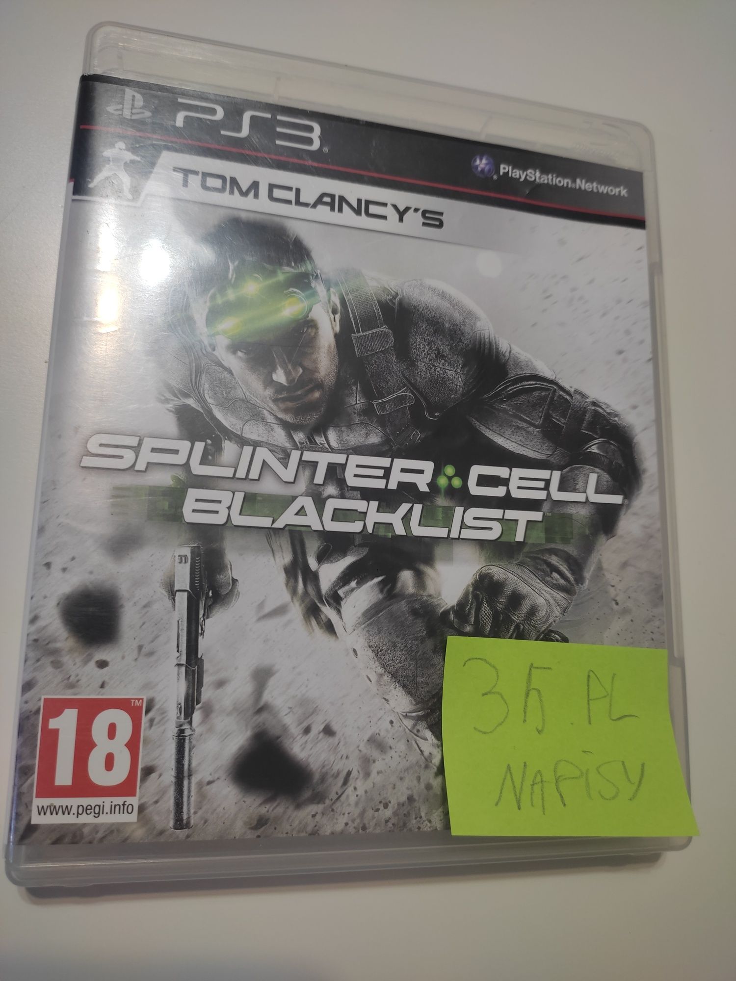 Tom Clancy's Splinter Cell Blacklist PL PS3 PlayStation3