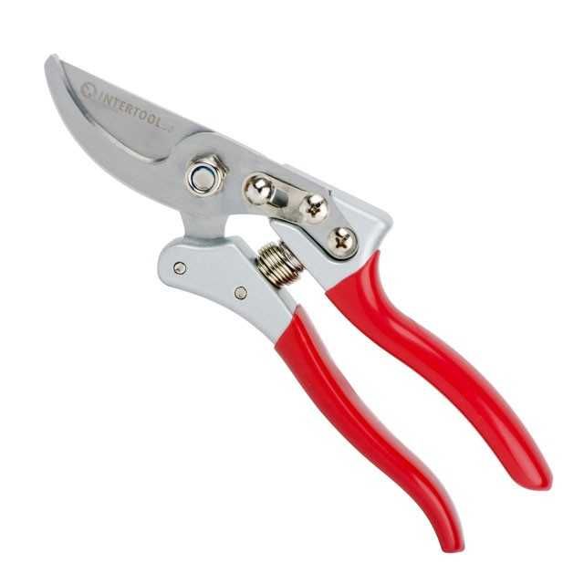 Секатор Prof 200 мм, SK5, алюмінієві ручки. INTERTOOL FT-1014.