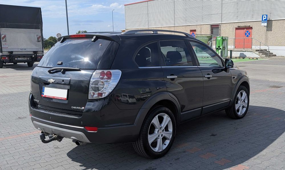 Chevrolet Captiva 2011r 2.2D Automat 4x4 wersja LTZ  7 miejsc Tani SUV