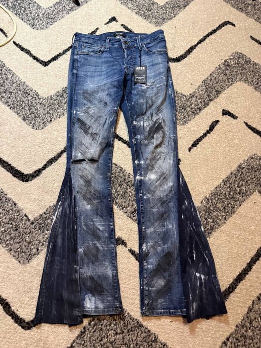 РАСПРОДАЖА!!! flred клеш джинсы от бренда NDSX