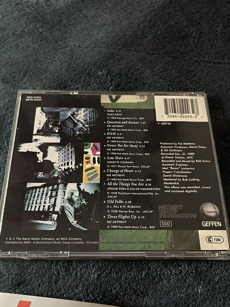 Pat Metheny CD, Question and Answer, Jazz CD, CD Диск