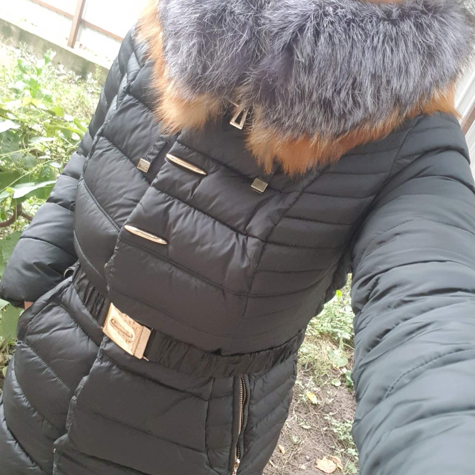 Куртка пуховик женская зимняя 46 размер