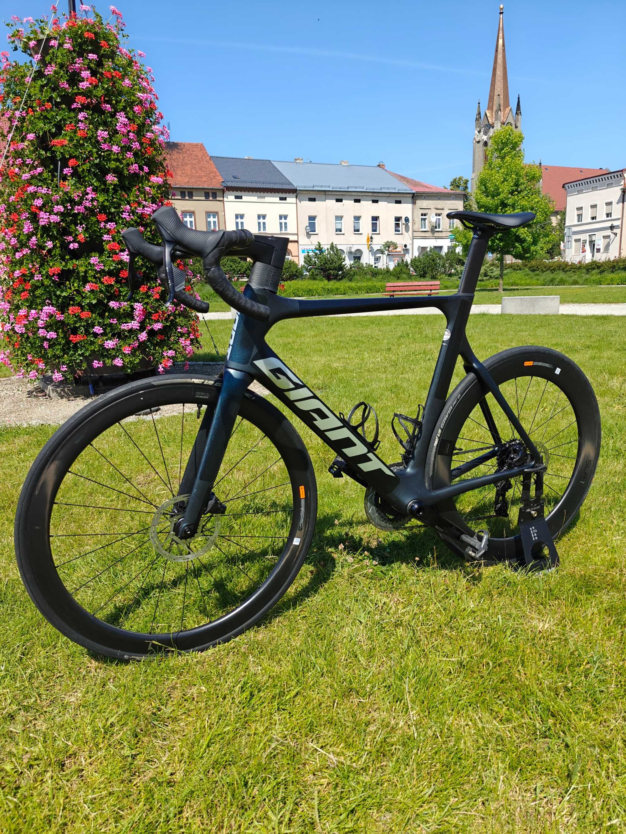 GIANT PROPEL Advanced Pro 1 z 2022 (Starry Night) AERO pomiar mocy (L)