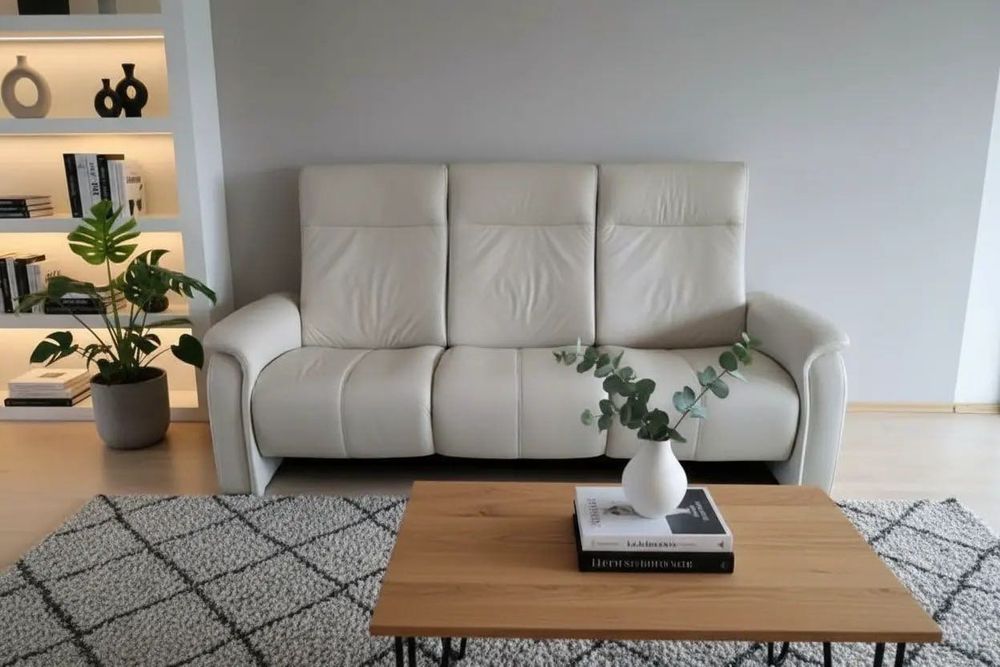 шкіряний диван Musterring в відмінному стані з Німеччини