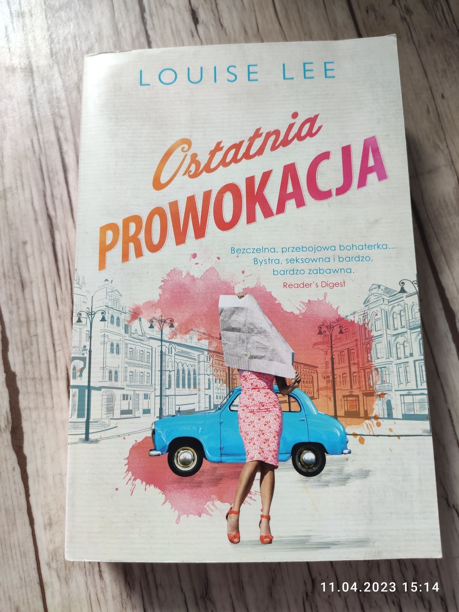 Książka " Ostatnia prowokacja"