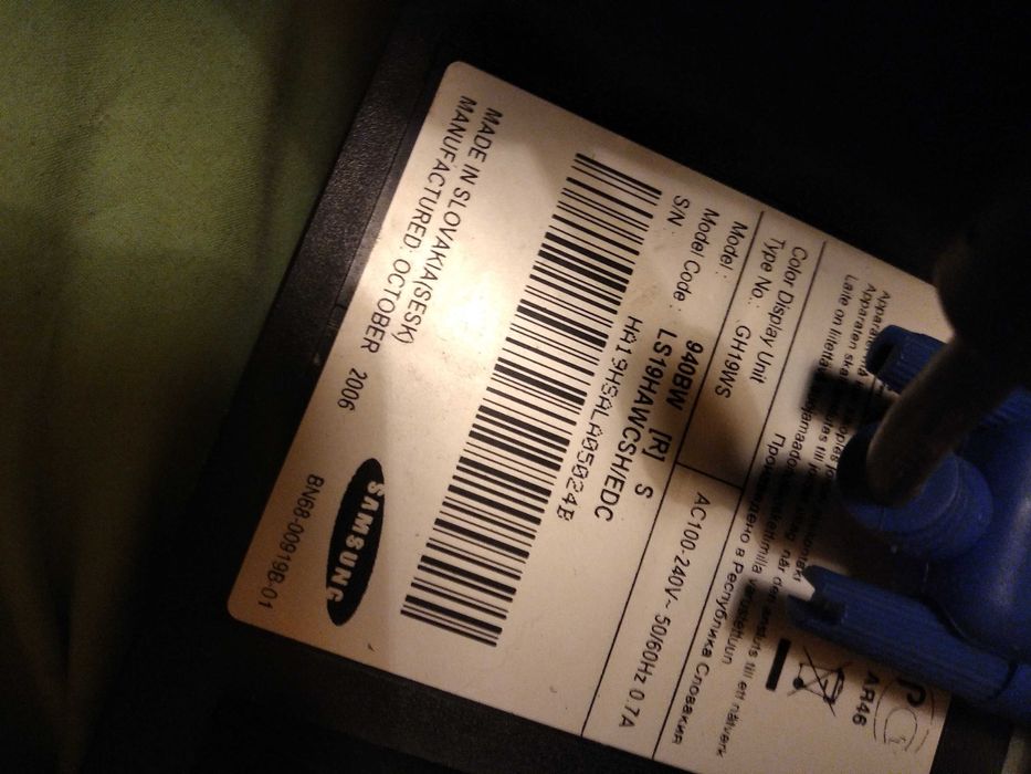 Monitor Samsung 19 polegadas