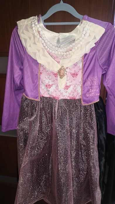 Sukienka królowa księżniczka bal przebierańców 134/140